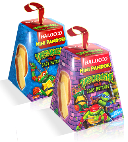 preview Ninja Turtles <br>Mini Pandoro